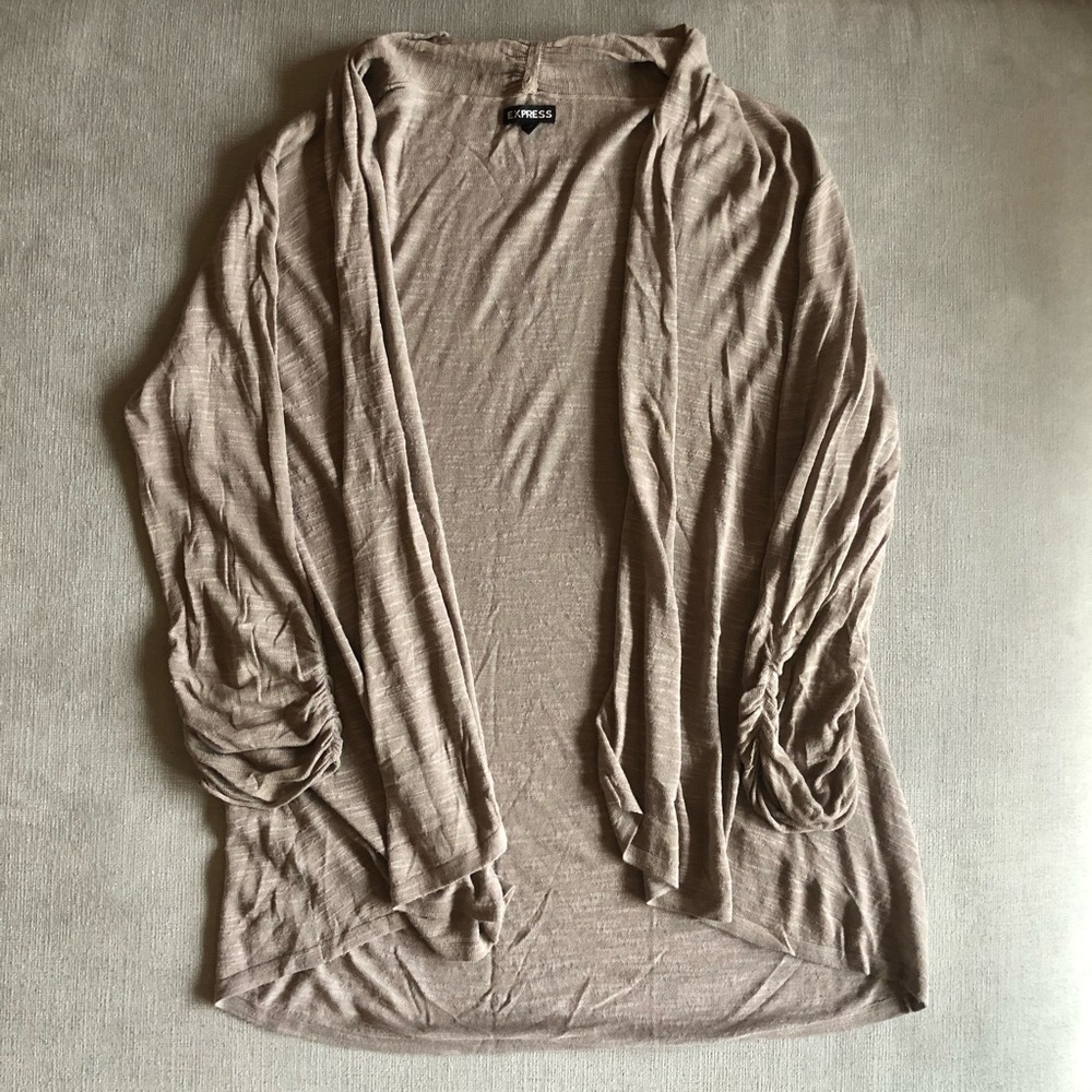 Open front sweater